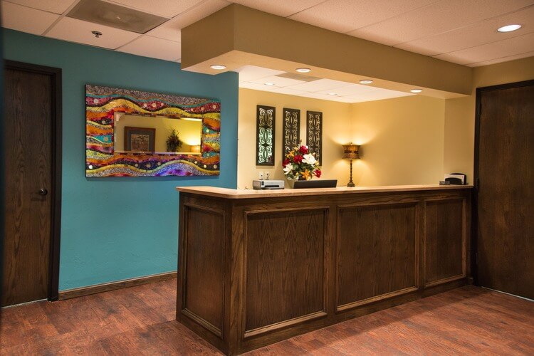 Front office for Parkway Dental Group in Oklahoma City